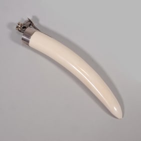 935 STERLING WALRUS TUSK GERMAN CIGAR CUTTER
