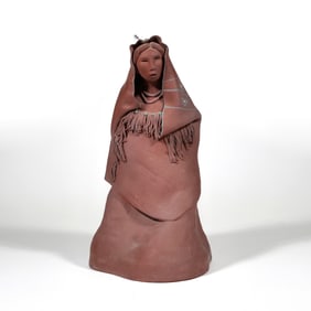 PABLITA ABEYTA, TA-NEZ-BAH, (20TH-21ST CENTURY) NAVAJO FIGURE