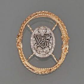GOLD, PLATINUM & DIAMOND LOCKET KEEPSAKE