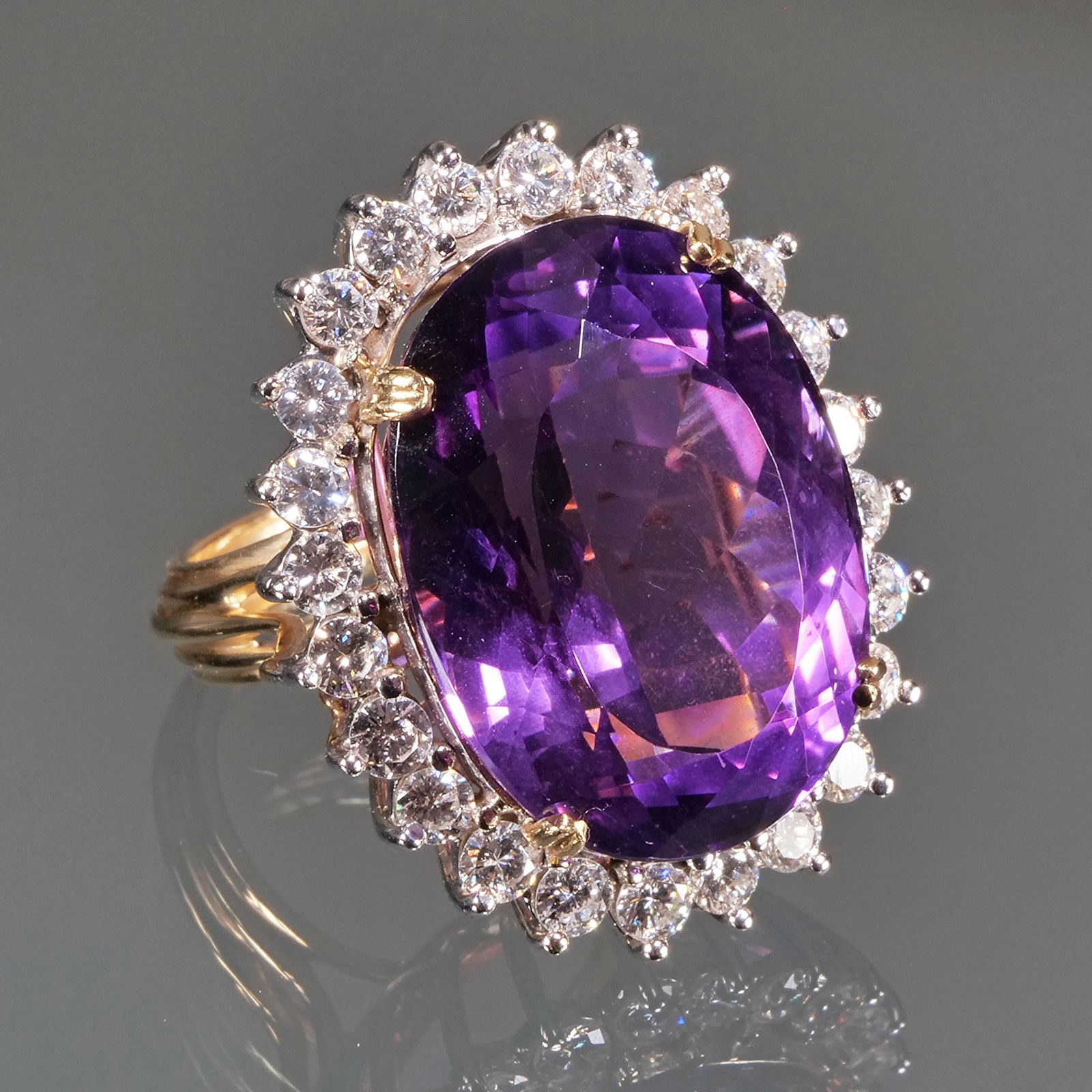 14K GOLD & AMETHYST RING (1 of 8)