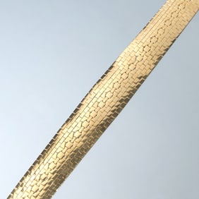 CHAUMET PARIS 18K GOLD MESH BRACELET
