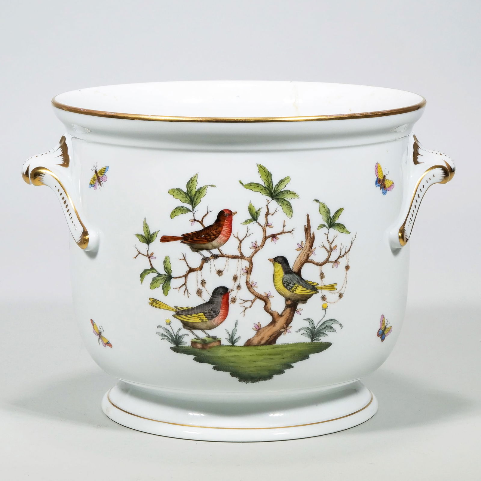 HEREND ROTHSCHILD CACHEPOT / PLANTER (1 of 7)