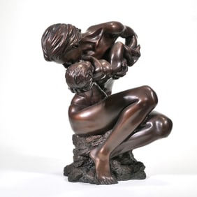 RICHARD HALLIER (1944-2010), BRONZE