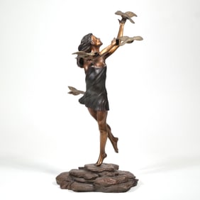 RICHARD HALLIER (1944-2010), BRONZE