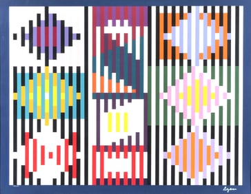 YAACOV AGAM SERIGRAPH