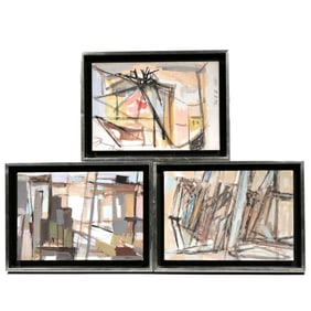 (3pc) JACQUES INVANE-MILLERIOUX (FRENCH, 1914-1973)