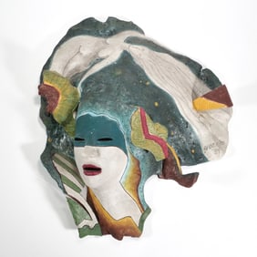 YOSHIO TAYLOR (AMERICAN, B. 1945) WALL MASK