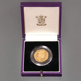 1994 BRITISH 50P GOLD PROOF COIN