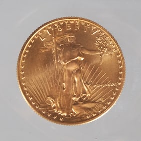 1986 $25 AMERICAN GOLD EAGLE COIN