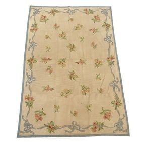 FRENCH STYLE FLORAL PATTERN CARPET