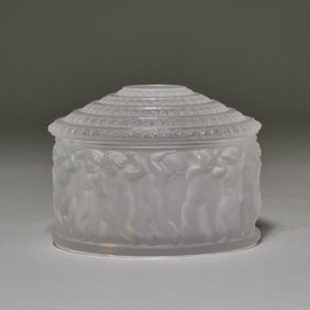 LALIQUE LES ENFANTS LIDDED BOX