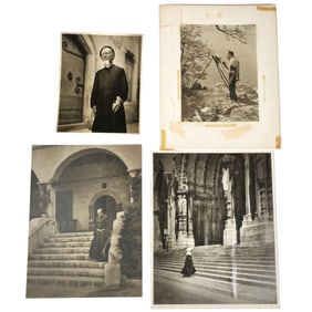 (3pc) MILDRED HATRY (AMERICAN, 1893-1973), RELIGIOUS SILVER GELATIN PHOTOGRAPHS