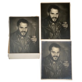 (3pc) MILDRED E. HATRY (AMERICAN, 1893-1973) POPPEL THE SAILOR, SILVER GELATIN
