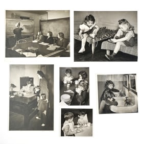 (6pc) MILDRED E. HATRY (AMERICAN, 1893-1973) BLACK & WHITE PHOTOGRAPHS