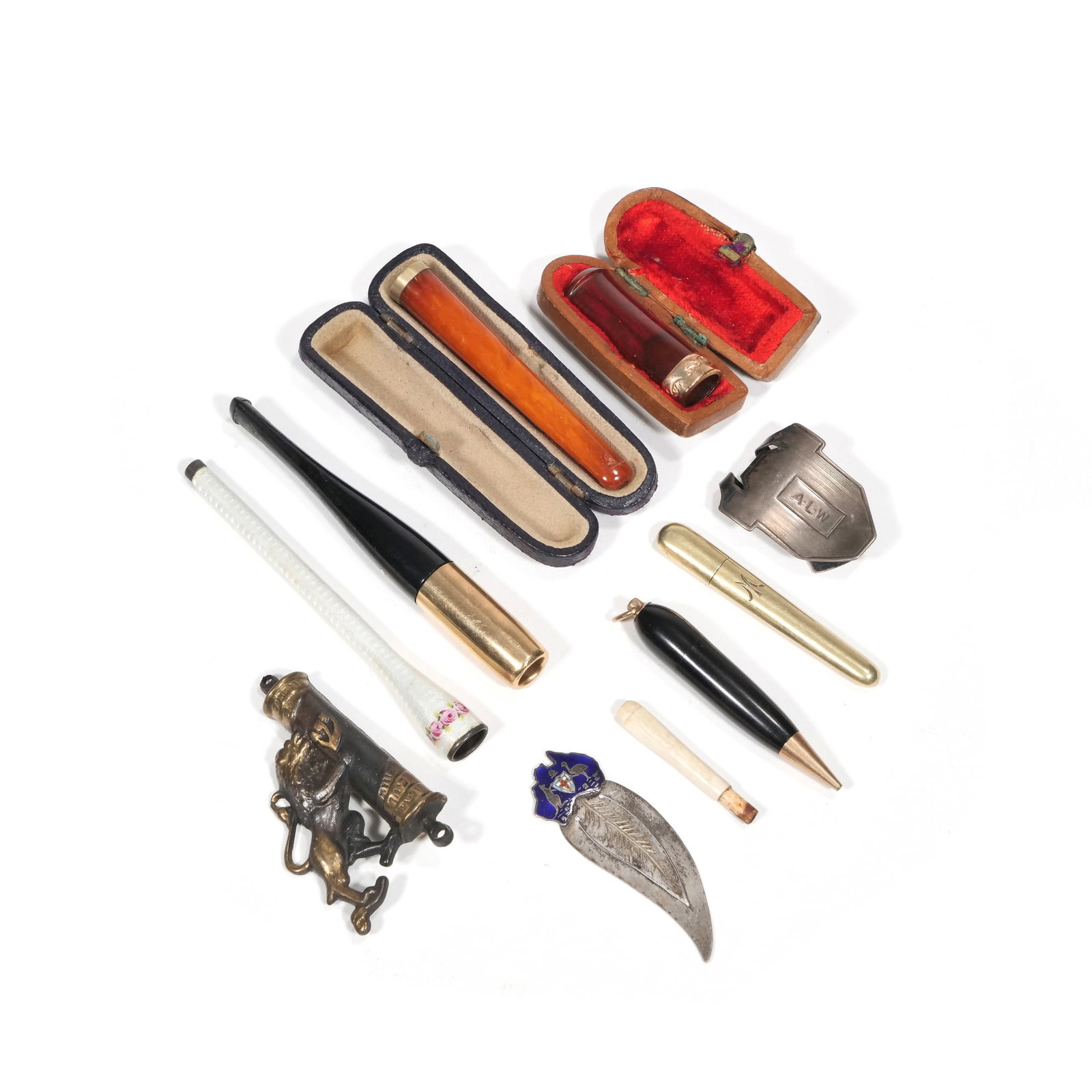 (10pc) GOLD, SILVER, & OTHER MISC. ACCESSORIES (1 of 8)