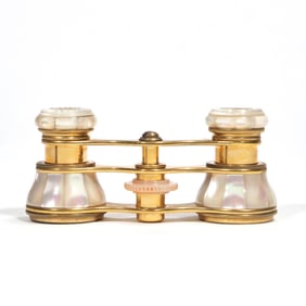 FRENCH LEMAIRE FAB'T MOTHER OF PEARL OPERA GLASSES
