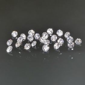 (6pc) PARCELS OF LOOSE DIAMONDS, 6.10 CT TOTAL WEIGHT