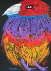CAROLE LAROCHE (20TH/21ST CENTURY) COLORFUL PASTEL