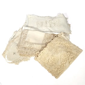 ANTIQUE LACE LINENS