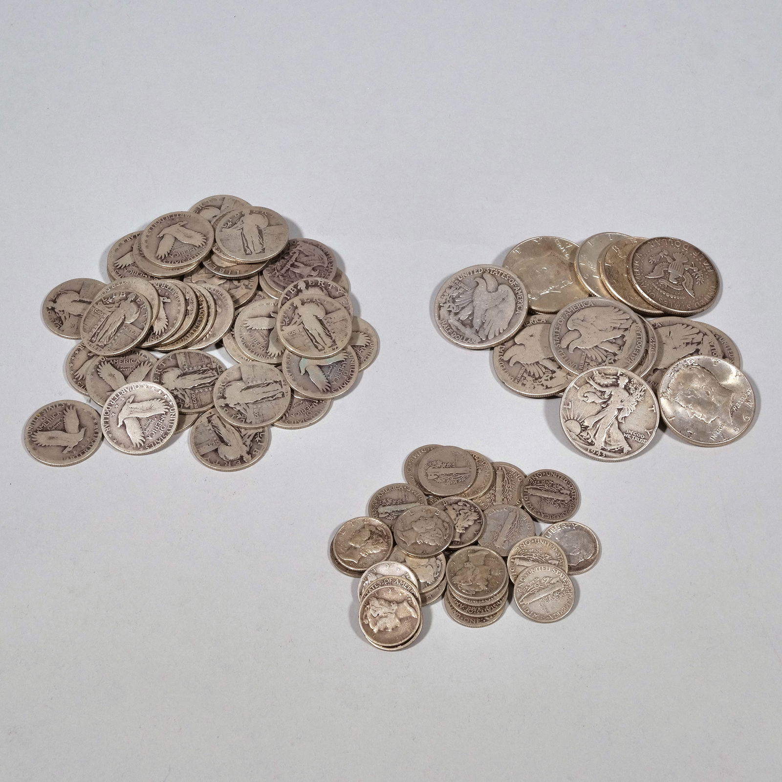 AMERICAN SILVER COINS (1 of 6)