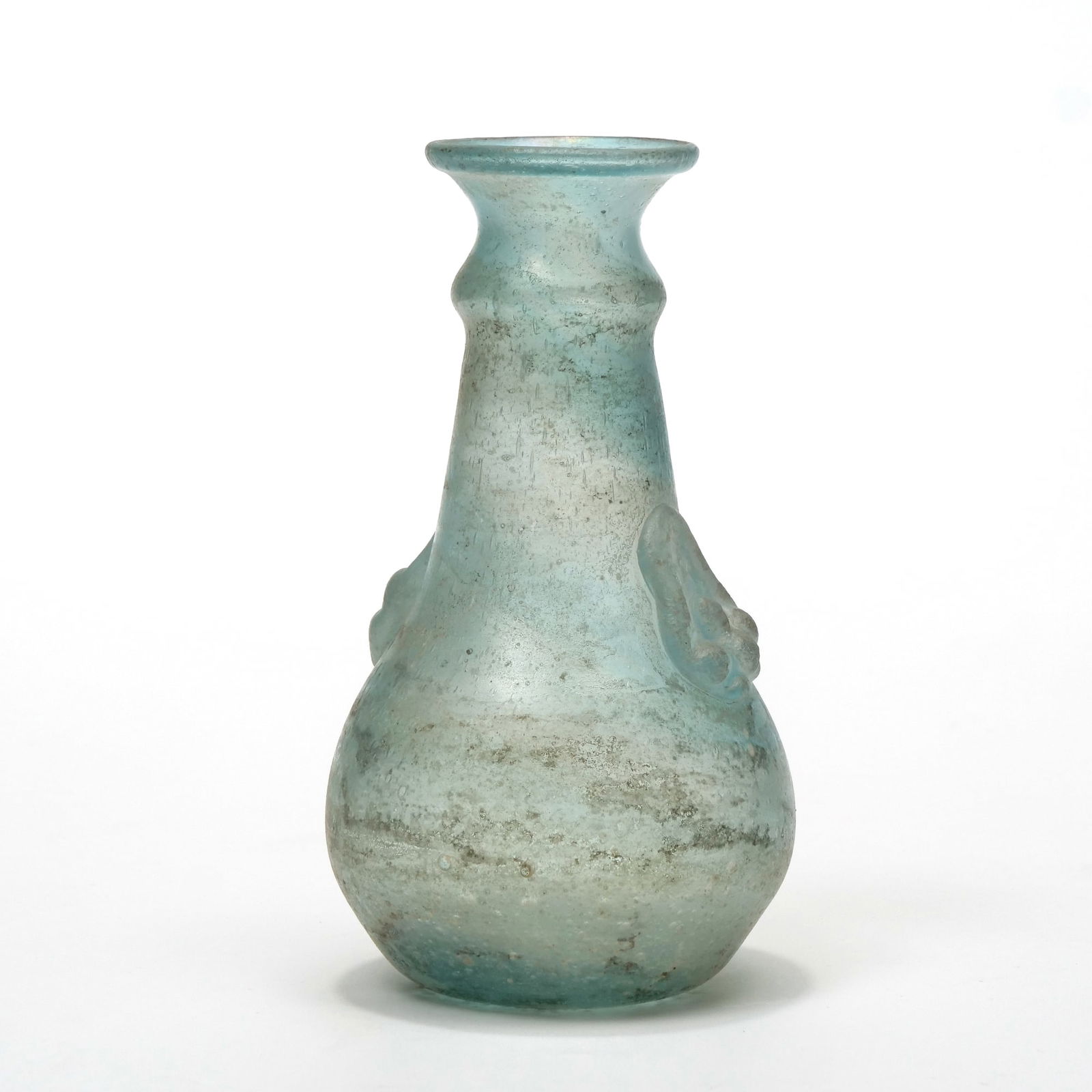 BLUE ROMAN GLASS VASE (1 of 13)