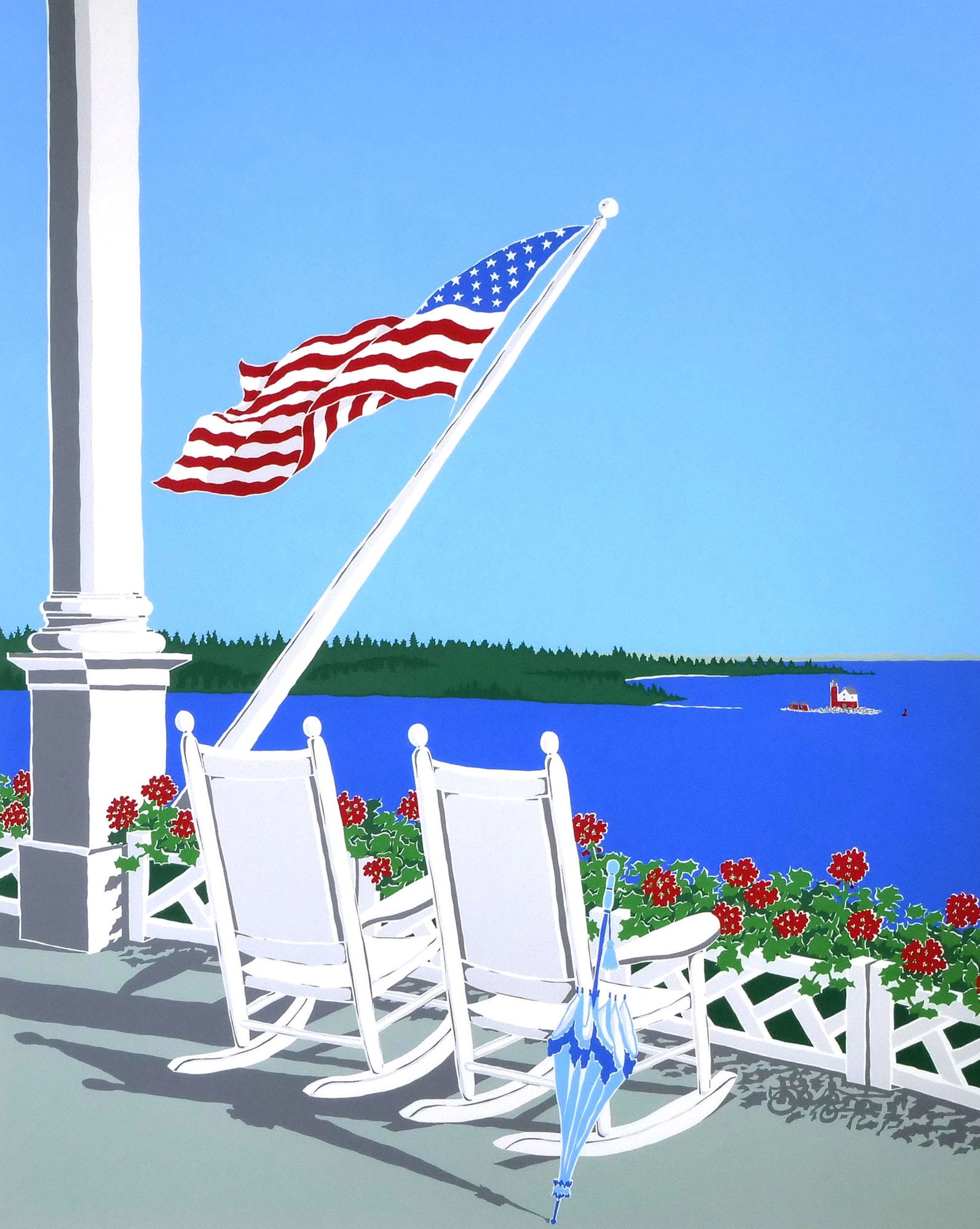 ERIC HOLCH (MASSACHUSETTS, CONTEMPORARY) LITHOGRAPH (1 of 10)