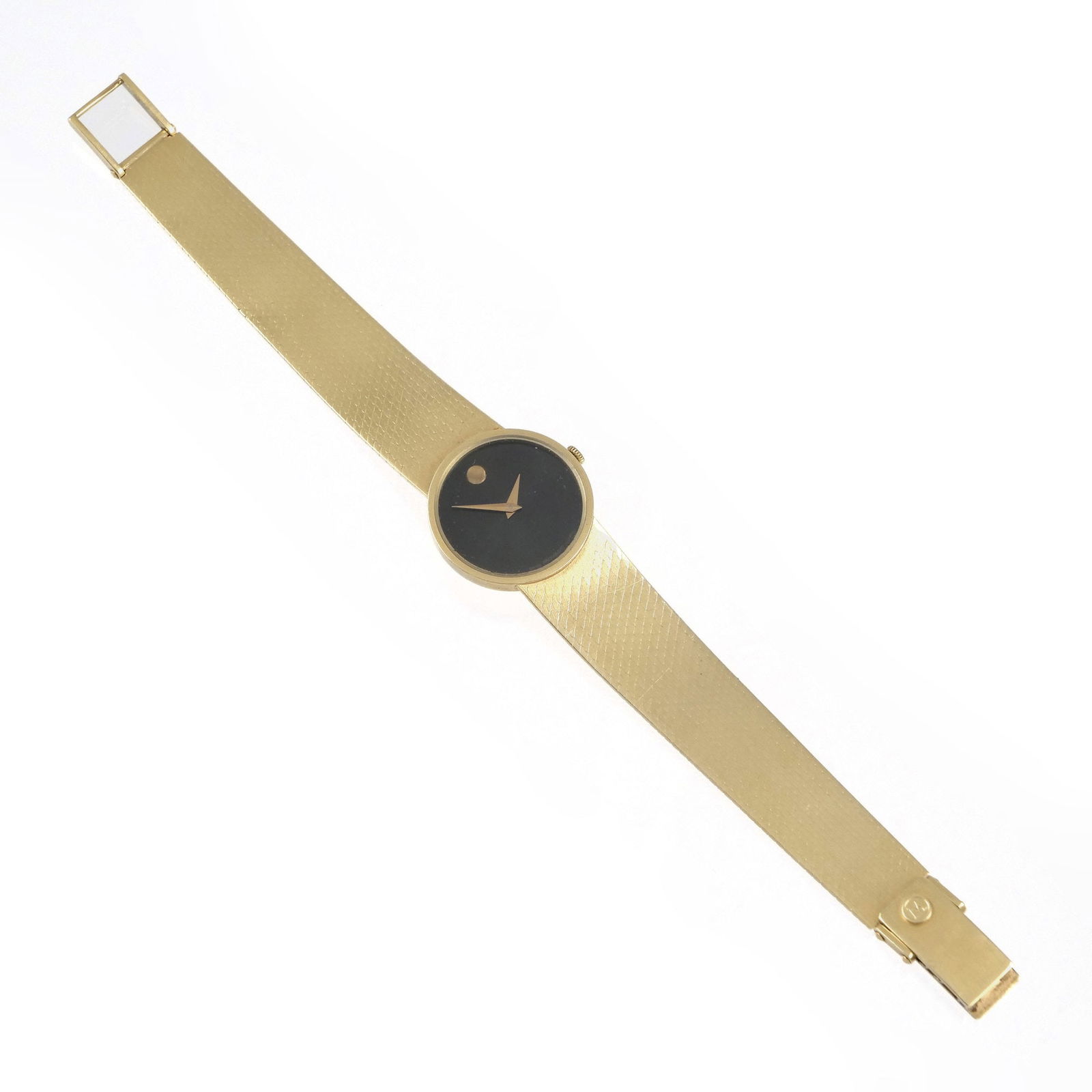 MOVADO WOMAN'S 14K GOLD WRISTWATCH (1 of 7)