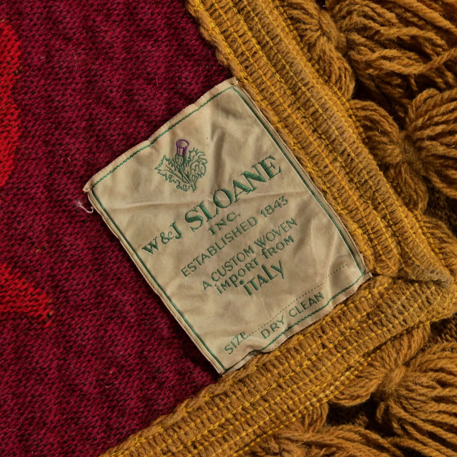 W&J SLOANE THROW - 8