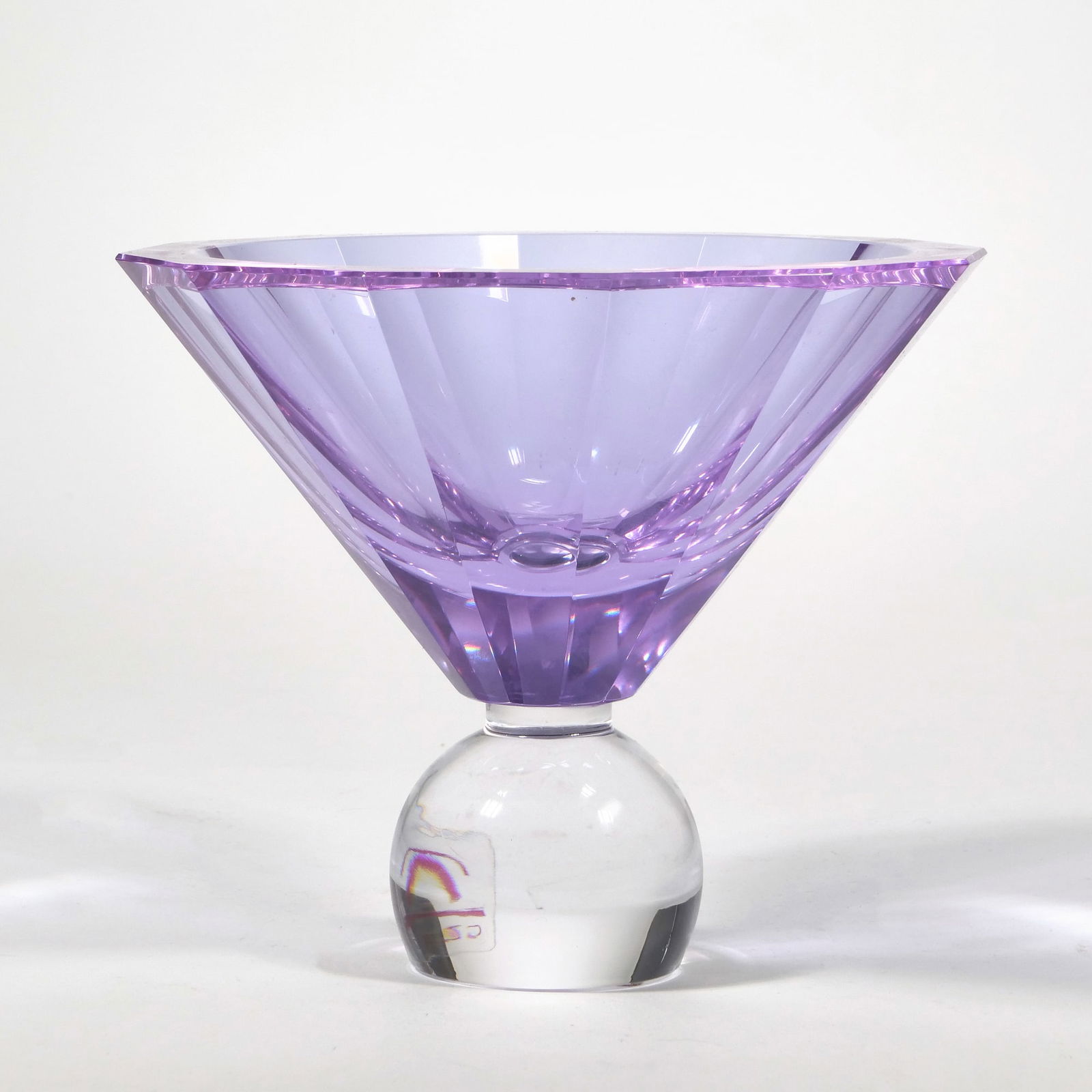 MOSER "HER MAJESTY" CZECH GLASS ALEXANDRITE BOWL (1 of 4)