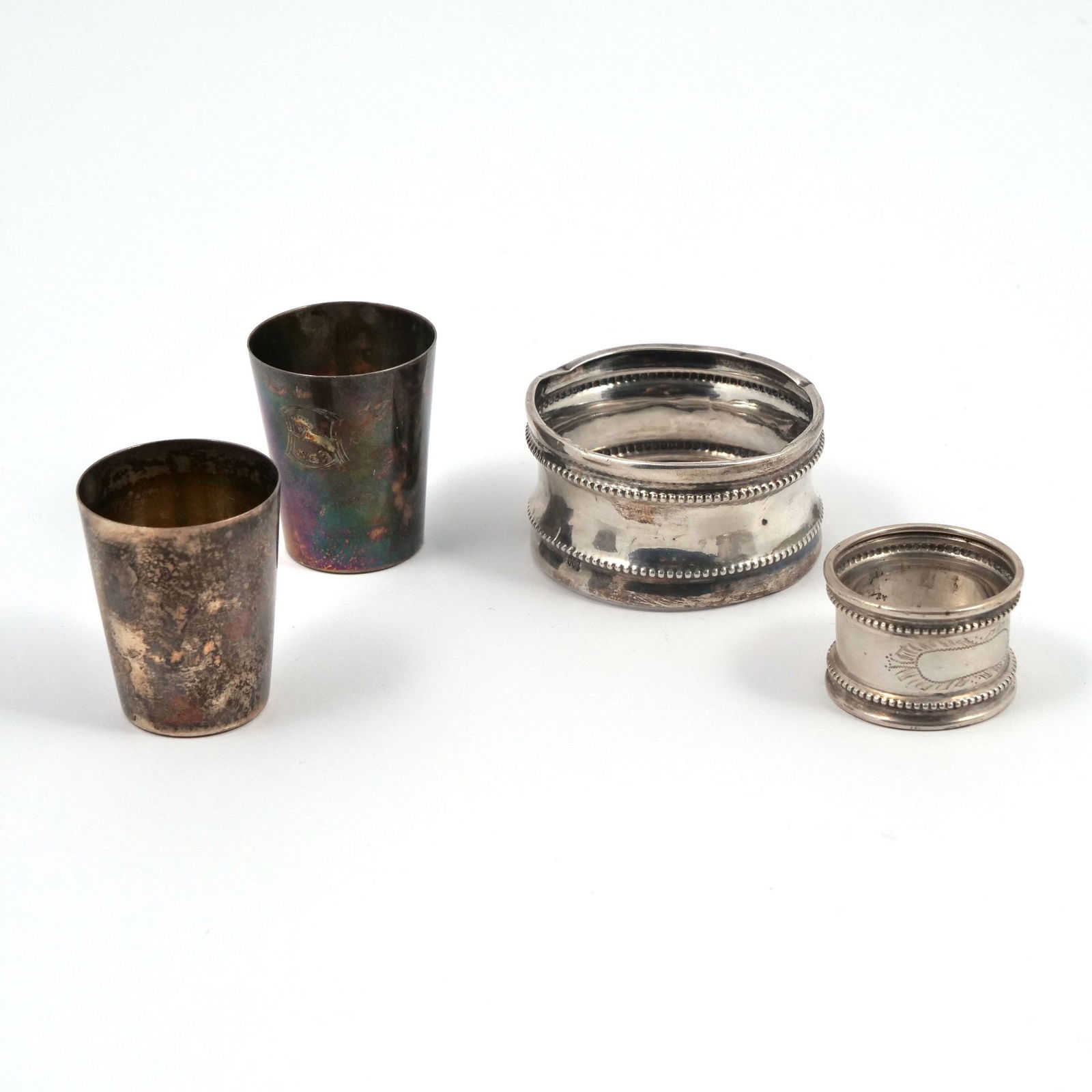 (8pc) MISC. SILVER GROUP - 10