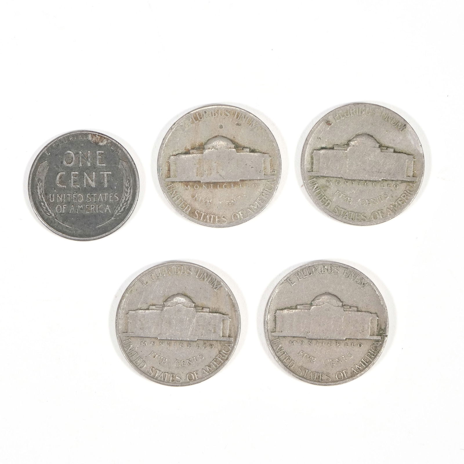 (7pc) MISC. US COINS - 7