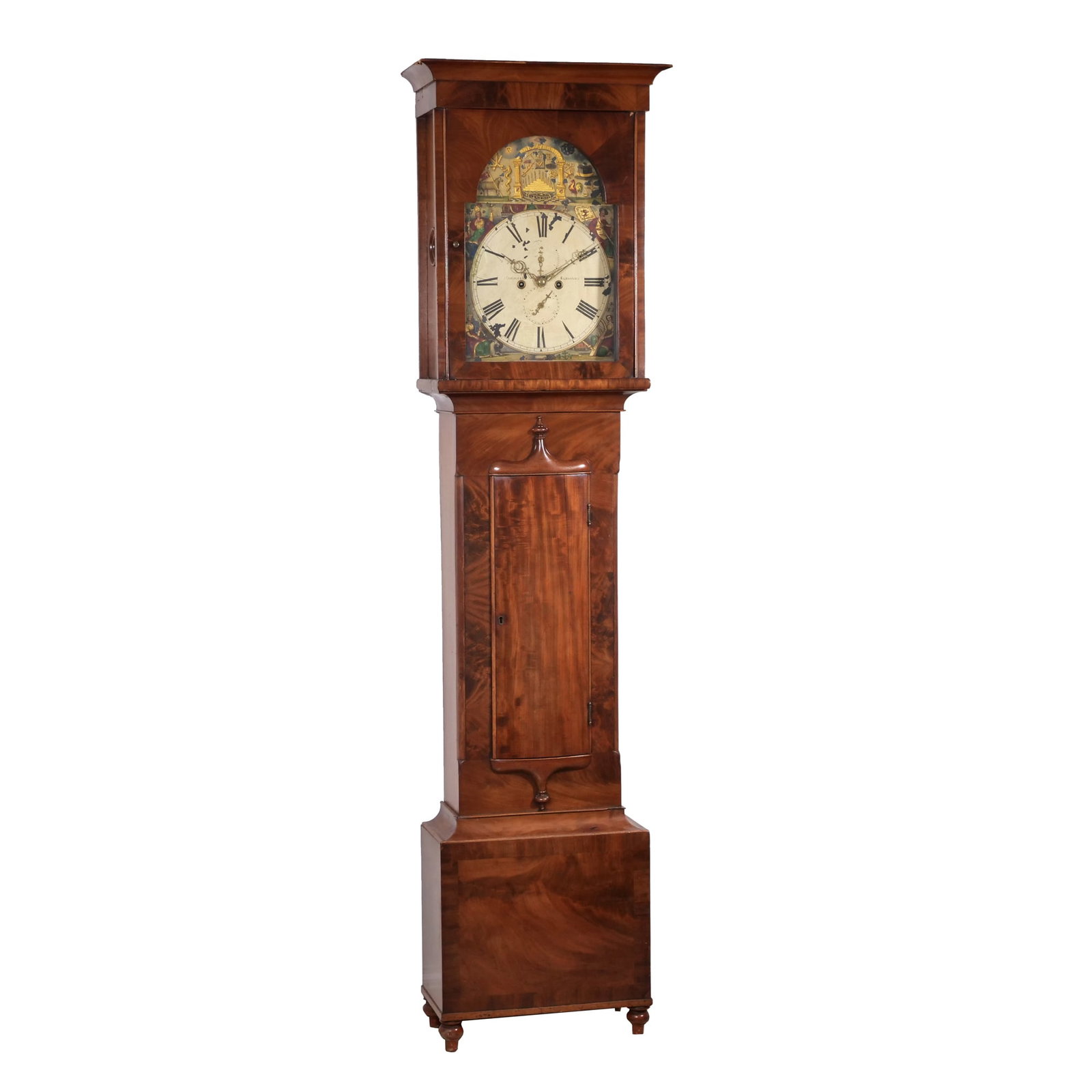 SCOTTISH MASONIC TALL CASE CLOCK, J. CAMERON & SON, KILMARNOCK (1 of 20)