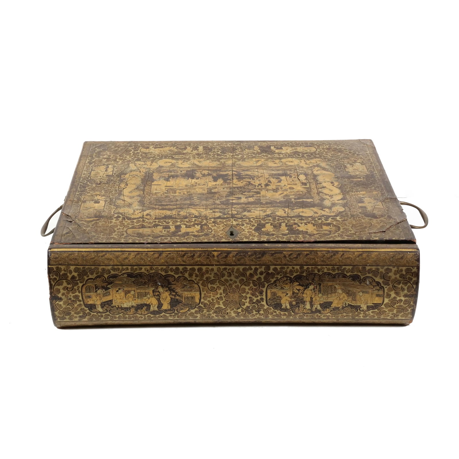 CHINESE LACQUERED BOX - 12