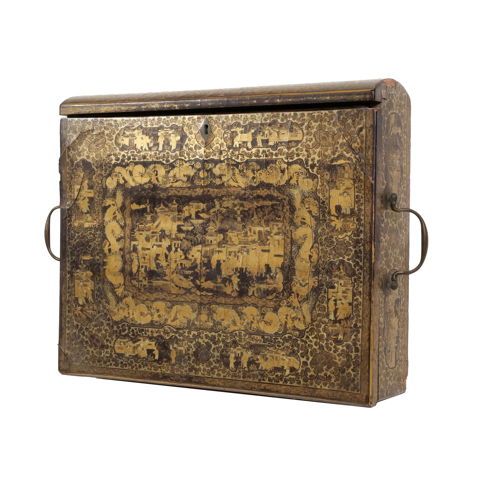 CHINESE LACQUERED BOX - 2