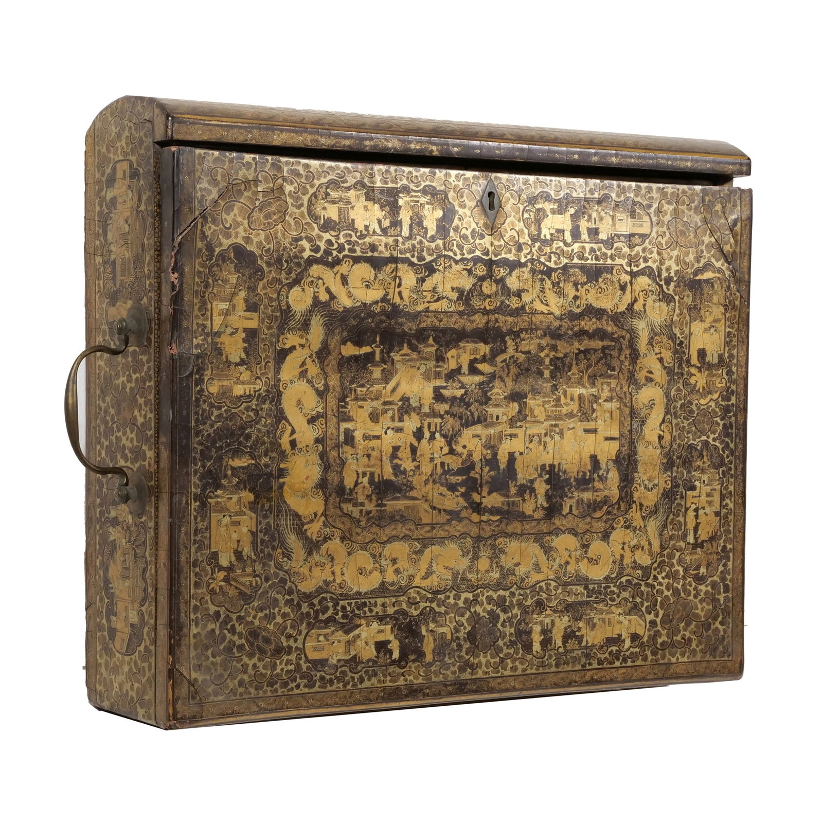 CHINESE LACQUERED BOX - 3