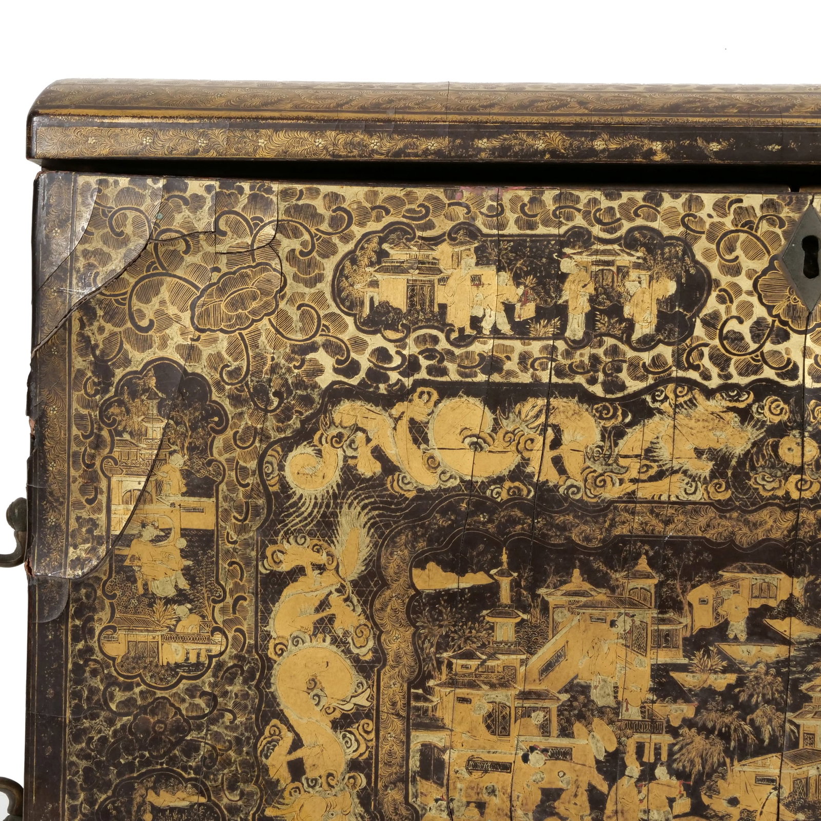 CHINESE LACQUERED BOX - 5