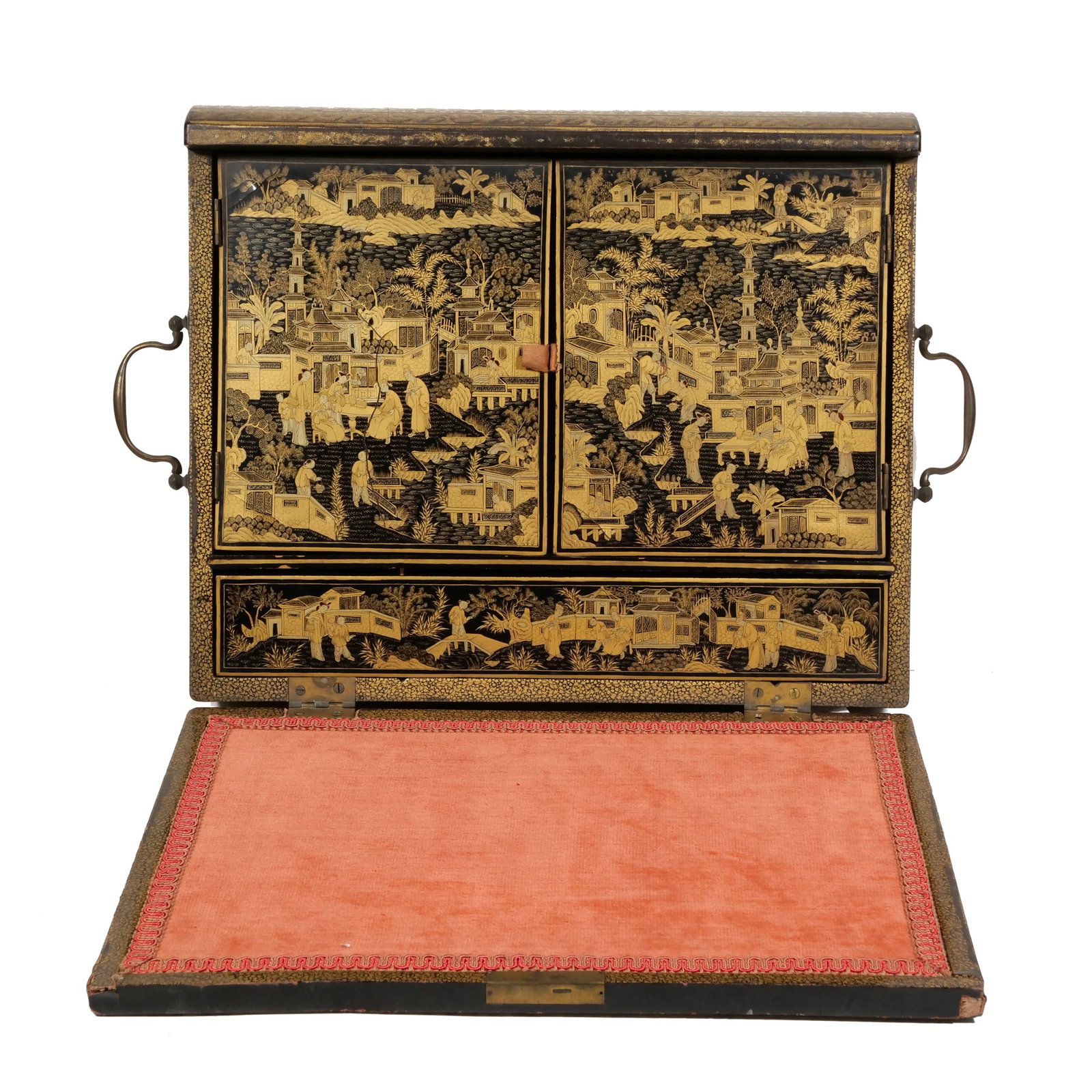 CHINESE LACQUERED BOX - 6