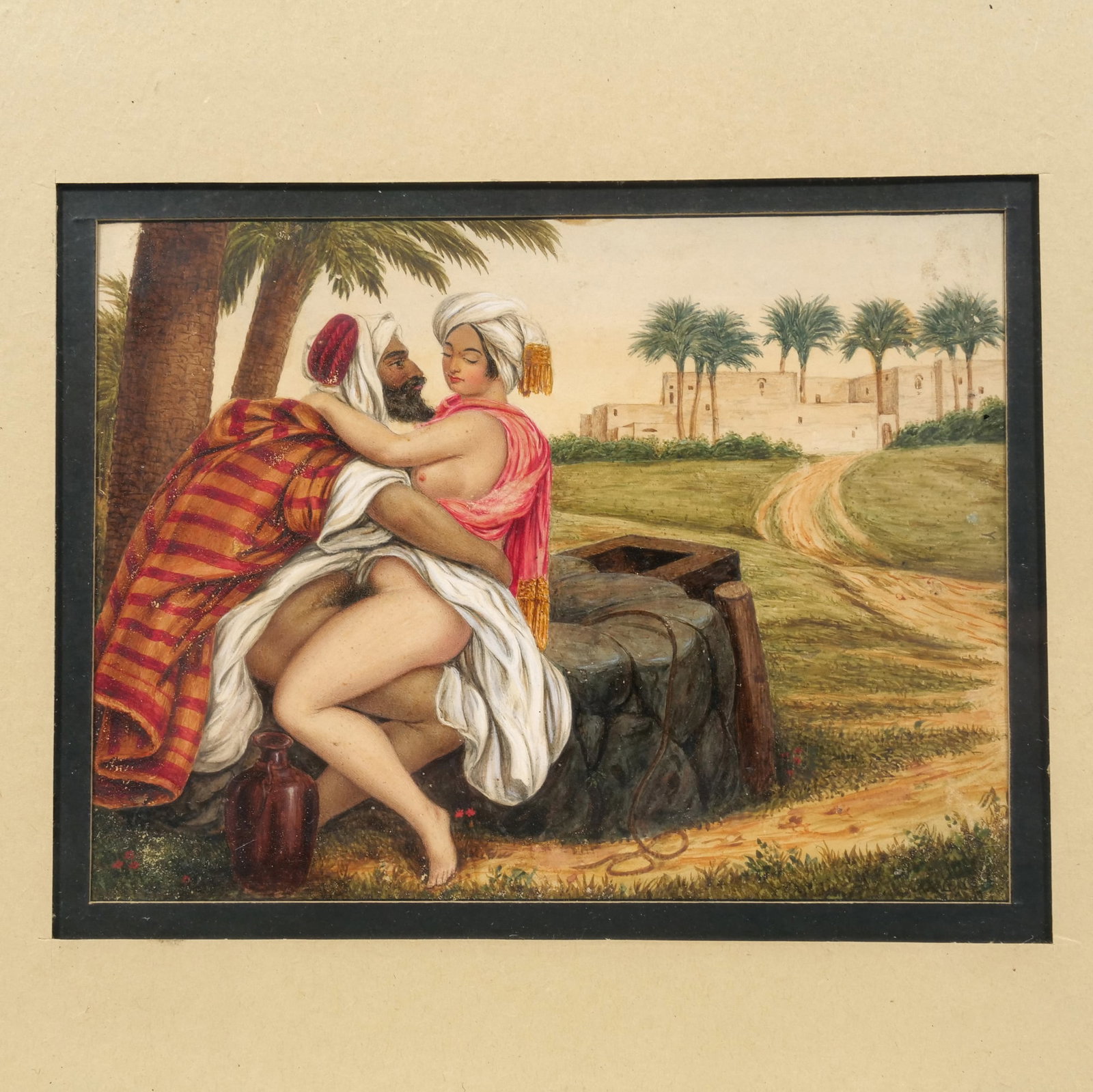 (3pc) MINIATURE PAINTINGS - 3
