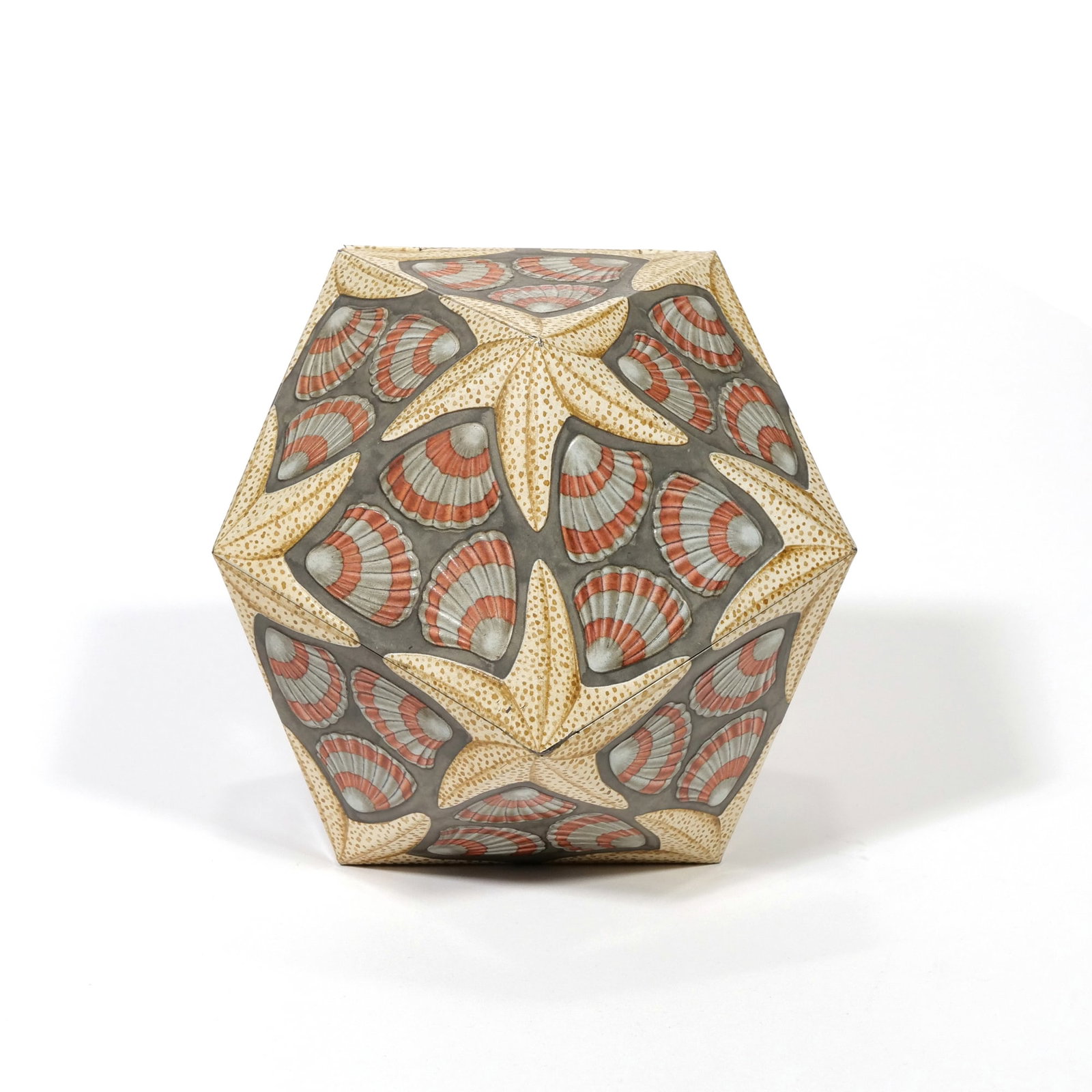 M.C. ESCHER (1898-1972) ICOSAEDER SEASHELL BOX (1 of 7)