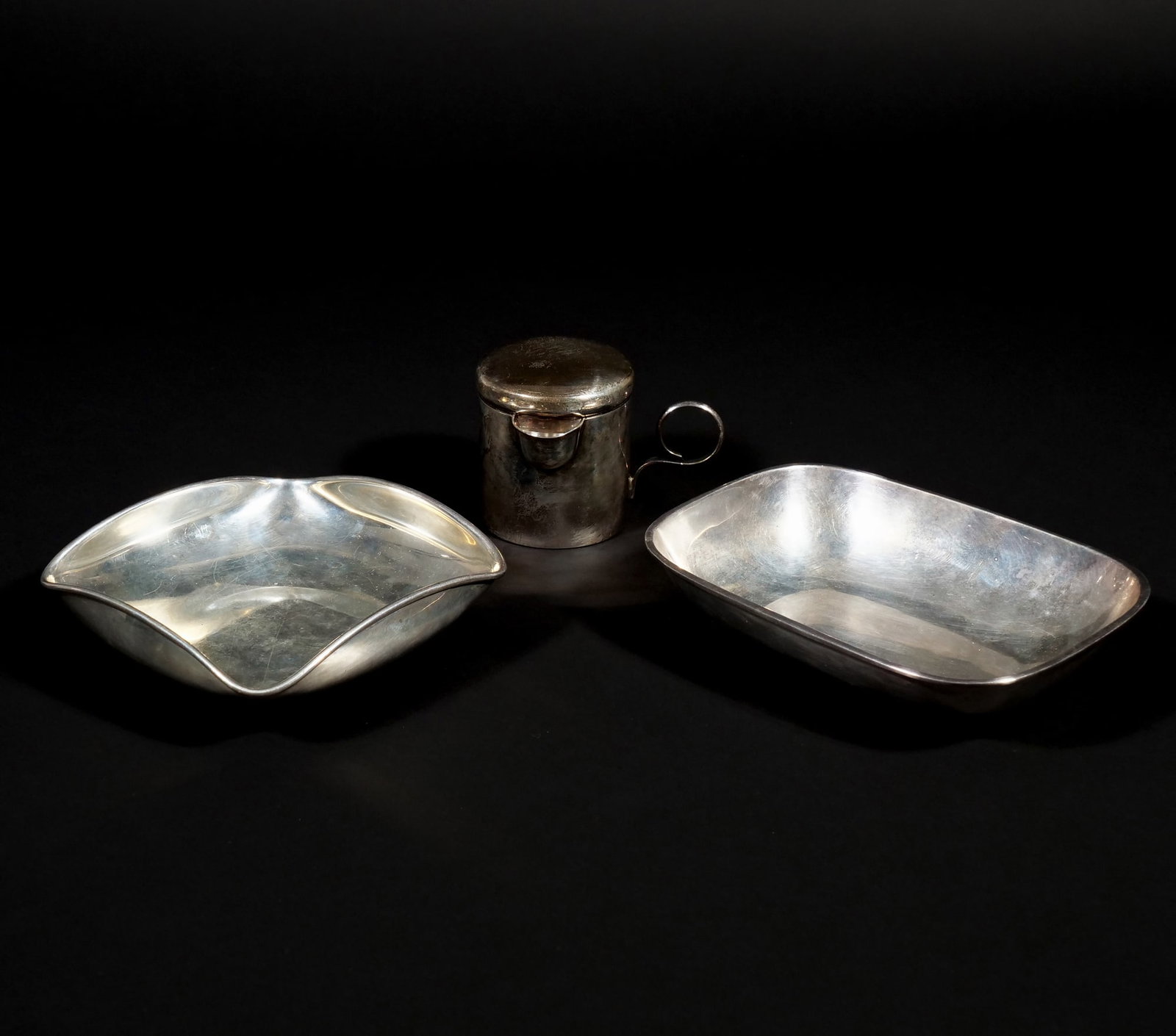 (3pc) MEXICAN STERLING SILVER INCLUDING JUVENTINO LOPEZ REYES (1 of 12)