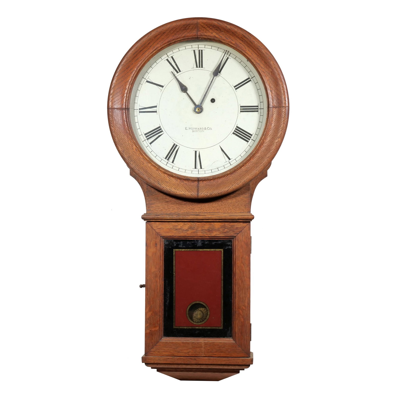 E. HOWARD & CO. BOSTON NO. 5 BANJO WALL REGULATOR CLOCK (1 of 17)