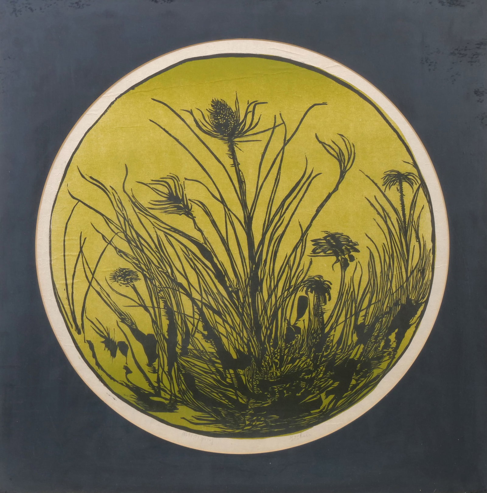 LEONARD BASKIN (AMERICAN, 1922-2000) WOODCUT (1 of 9)