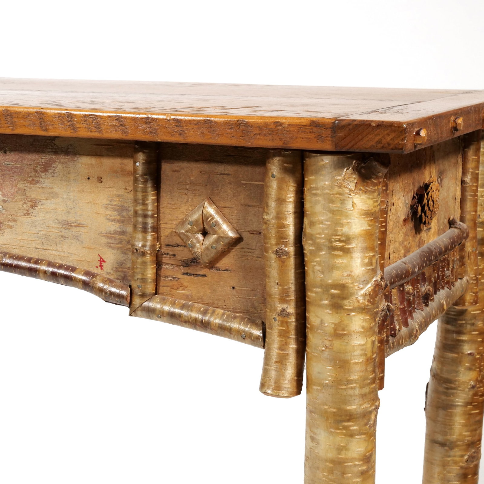 ADIRONDACK ROCK MAPLE LONG TABLE - 5