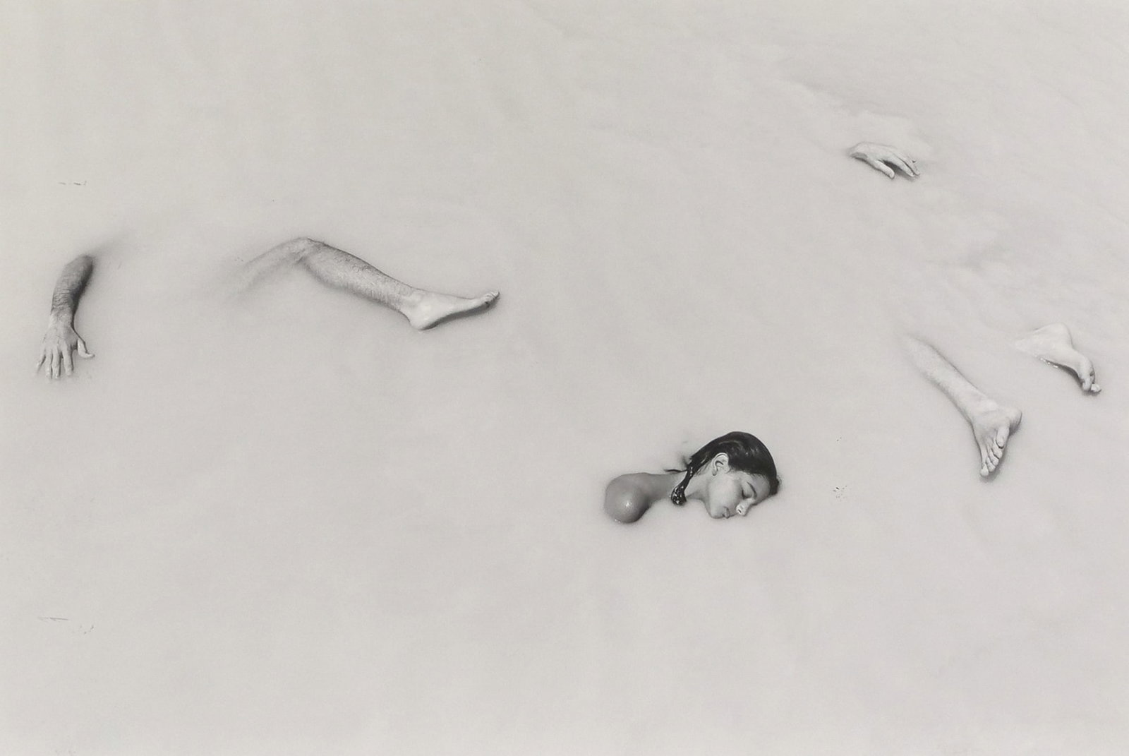 PESI GIRSCH (B. 1954): Untitled (Body Parts in Water), 1991Gelatin silver print, edition 8/1313 x 19.25 in. (sight) - h. 22.25 x w. 28 in. (frame) Inventory No. 64-54 Provenance: With Andrea Meislin Fine Art Photography, NY