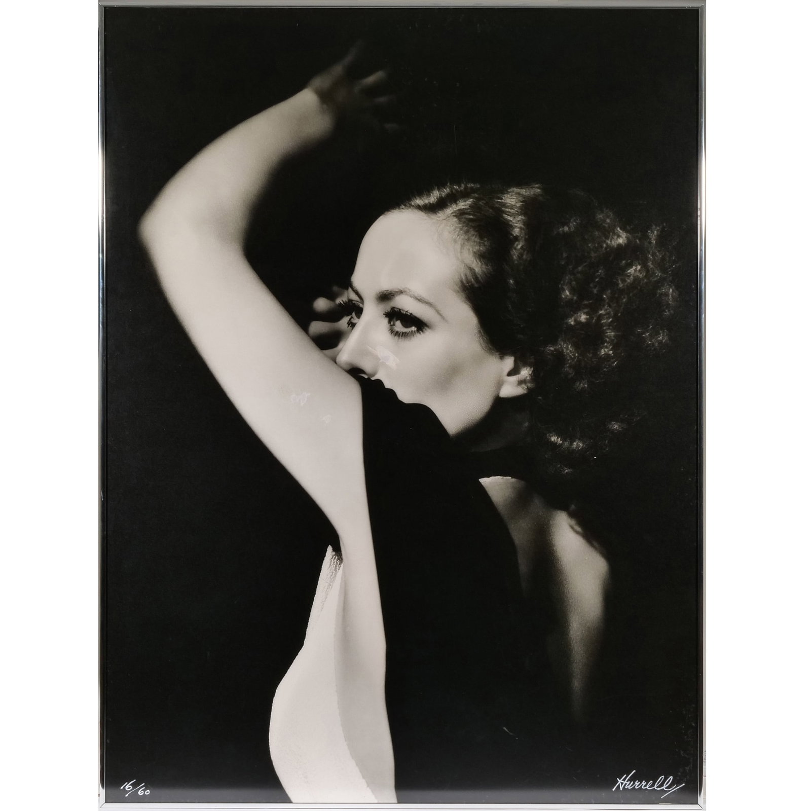 GEORGE HURRELL (1904-1992) VERY LARGE PRINT OF JOAN CRAWFORD (1 of 7)