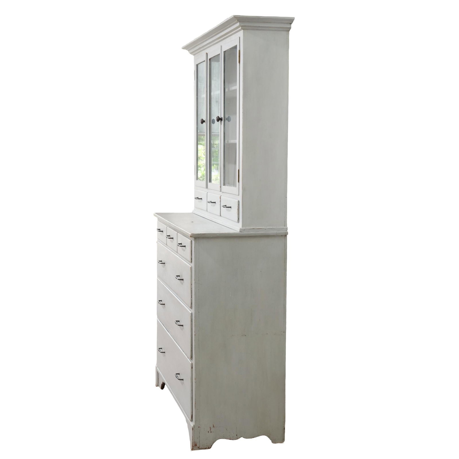 HUTTERITE PINE LINEN PRESS, C. 1880 - 4