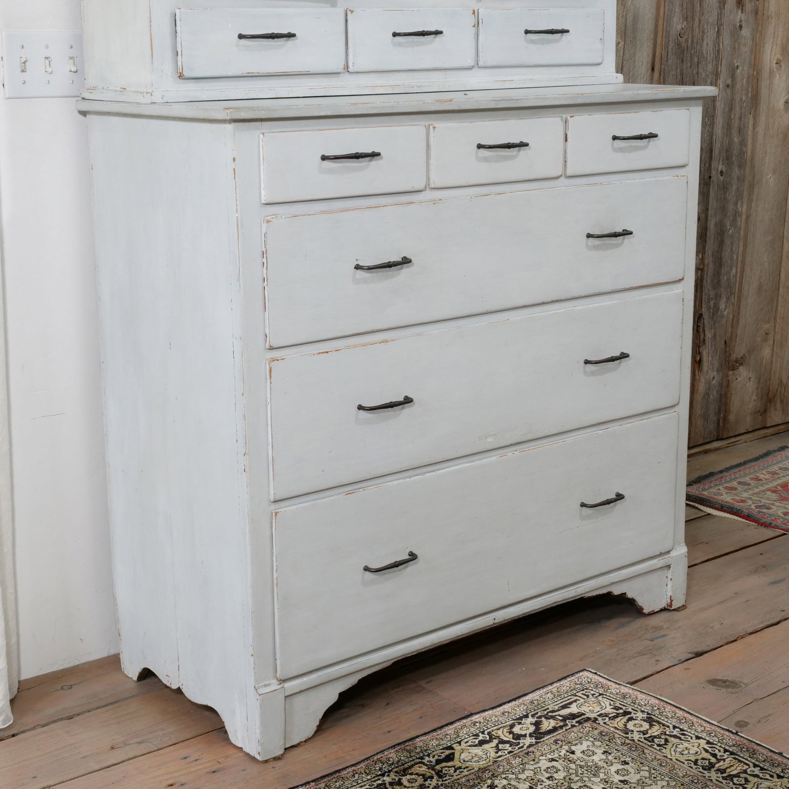 HUTTERITE PINE LINEN PRESS, C. 1880 - 6