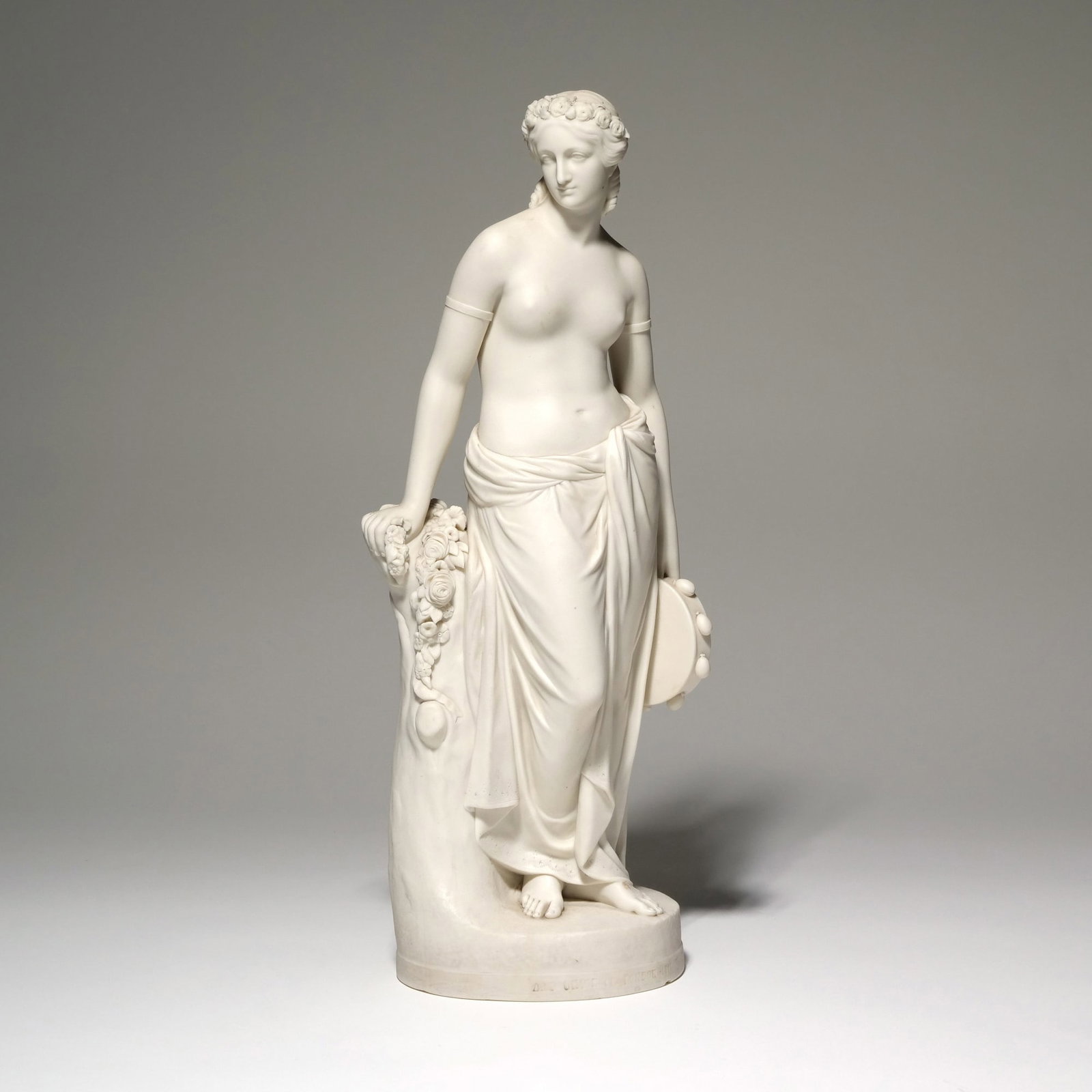 AFTER WILLIAM CALDER MARSHALL (ENGLISH, 1813-1894), COPELAND PARIANWARE FIGURE (1 of 11)