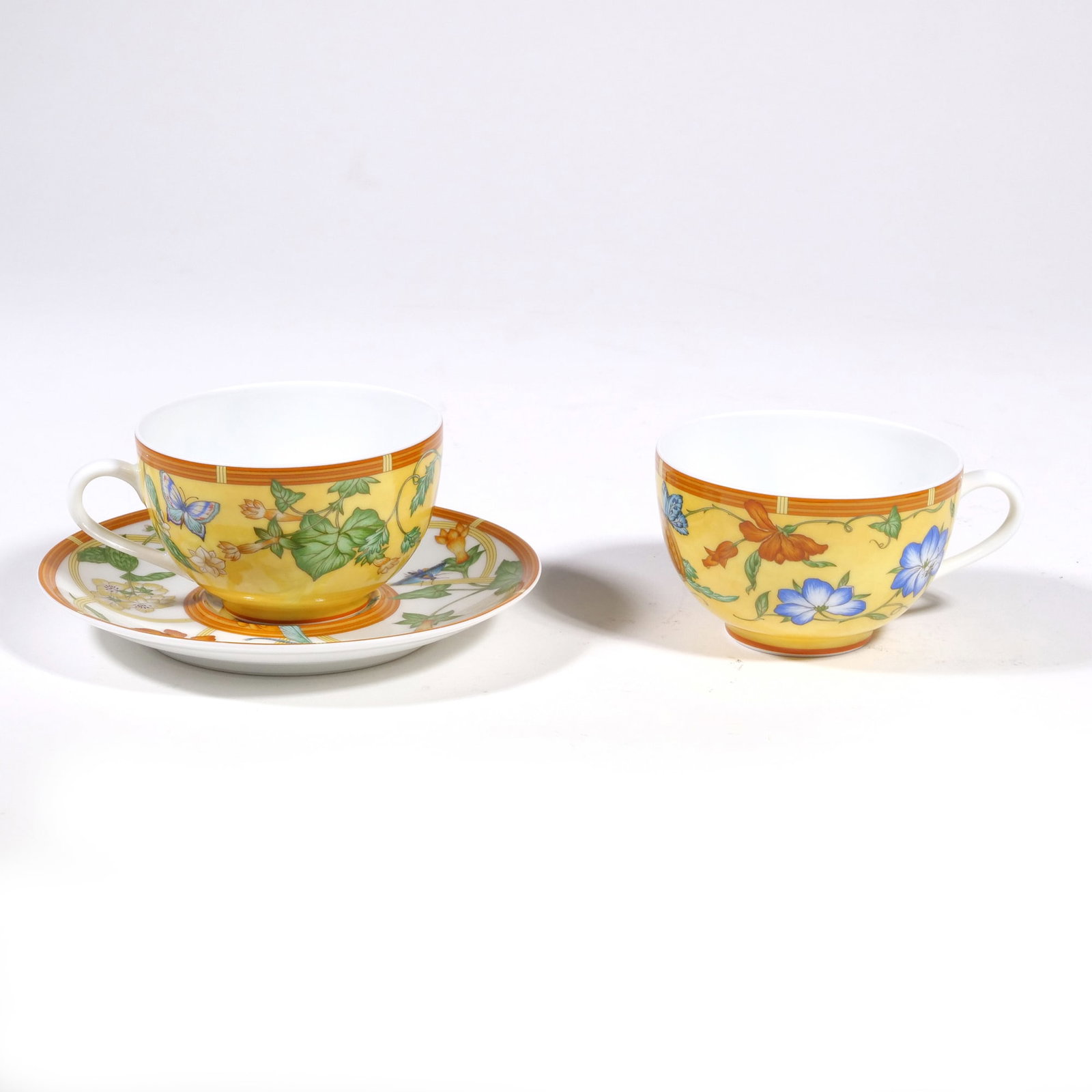 (10pc) HERMES HANDPAINTED PLATES - 13