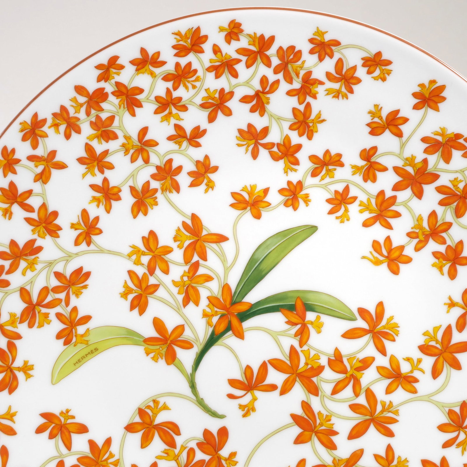 (10pc) HERMES HANDPAINTED PLATES - 3
